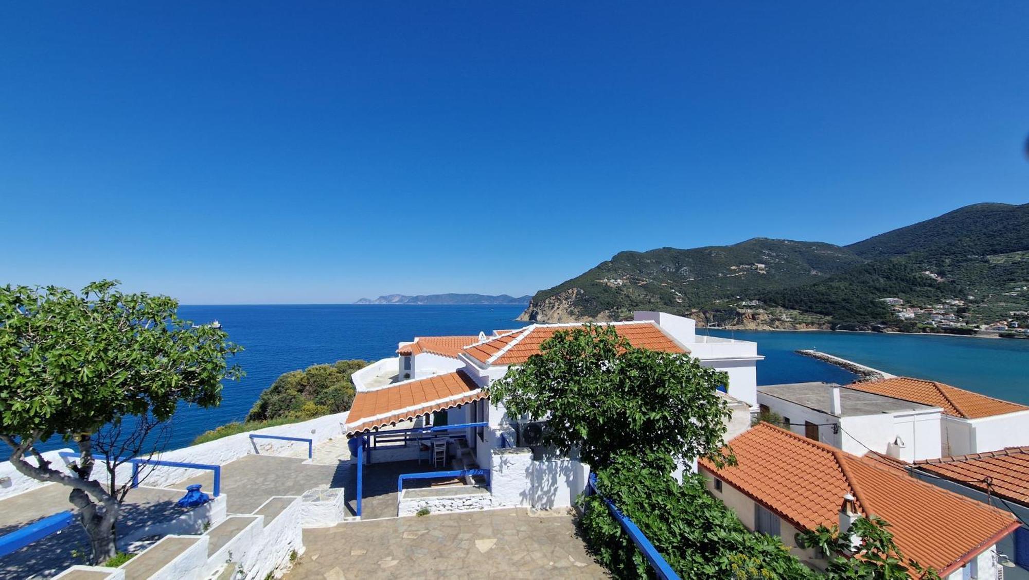 Peppermint Bay Villa Szkópelosz Kültér fotó